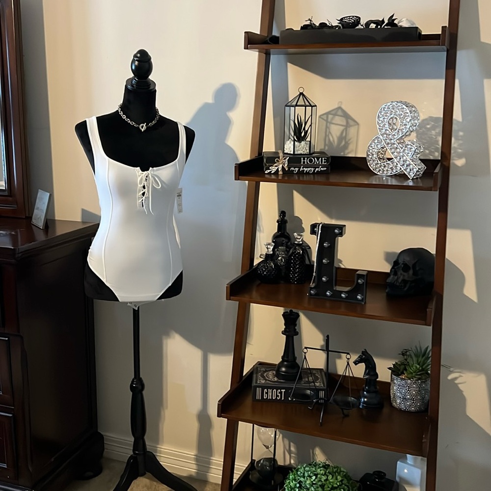 Stretchy corset bodysuit